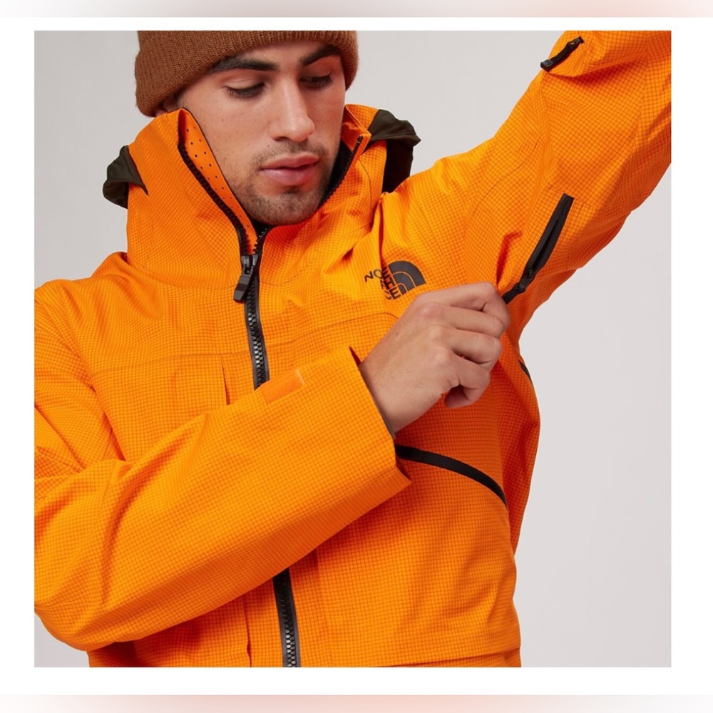 The North Face Men’s Brigandine Futurelight Waterproof Jacket Steep Series- Sz L - Picture 10 of 12